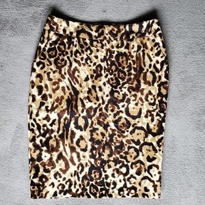 Merona Cheetah Pencil Skirt